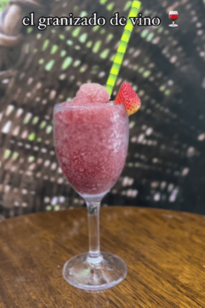 Granizado de fresa
